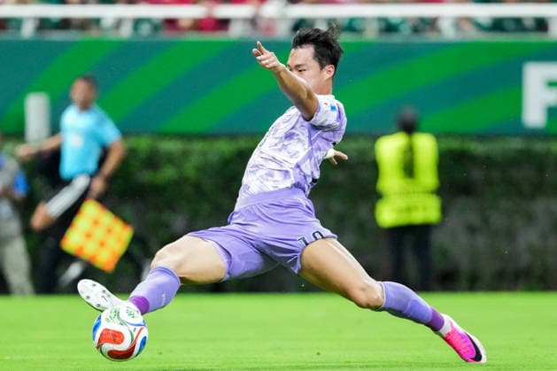 Lee Jae-Song of Korea Republic shoots for goal during a FIFA Men’s World Cup 2026 Group Stage football match between Mexico and South Korea at Guadalajara Stadium, in Guadalajara on June 18th 2026 (Photo by Alexandra Fechete SPP)  Copyright: xAlexandraxFechete SPPx Sportspressphoto_SPR170240