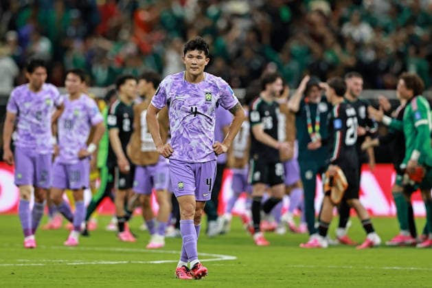 June 18, 2026, Guadalajara, Jalisco, Mexico: Kim Min-jae of Korea Republic shows dejection after the teams 1-0 defeat in the match between the match between Mexico and Korea Republic for the 2st round of the group A of the FIFA World Cup, WM, Weltmeisterschaft, Fussball 2026, at Guadalajara Stadium, in Guadalajara, Mexico on June 18, 2026. Photo: DiaEsportivo Guadalajara Mexico - ZUMAh208 20260618_zsp_h208_059 Copyright: xHeulerxAndreyx