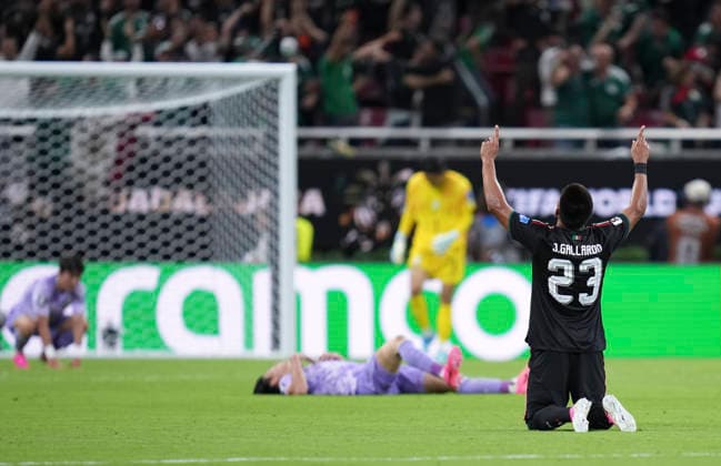 (260619) -- GUADALAJARA, June 19, 2026 -- Jesus Gallardo of Mexico gestures after a group A match between Mexico and South Korea at the 2026 FIFA World Cup, WM, Weltmeisterschaft, Fussball at Guadalajara Stadium in Guadalajara, Mexico, June 18, 2026. (Photo by Xinhua) (SP)MEXICO-GUADALAJARA-FOOTBALL-FIFA WORLD CUP-GROUP A-MEX VS KOR MartinxZabala 