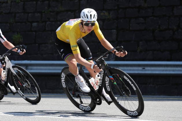 18.06.2026 Locarno TI , SCHWEIZ, 89. Tour de Suisse 2.Etappe Locarno - Locarno Tadej Pogacar SLO Team UAE Emirates