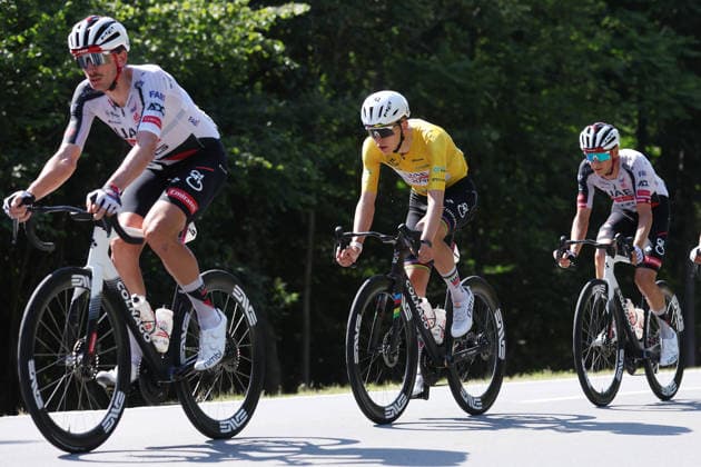 18.06.2026 Locarno TI , SCHWEIZ, 89. Tour de Suisse 2.Etappe Locarno - Locarno Tadej Pogacar SLO Team UAE Emirates