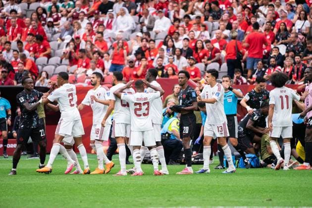 VANCOUVER, CANADA - JUNE 18: Richie Laryea of Canada is angrily reacts after Ismael Kone of Canada goes down with injury and objects to actions of Team Qatar during the FIFA World Cup, WM, Weltmeisterschaft, Fussball 2026 group stage match between Canada and Qatar at BC Place Vancouver Stadium on June 18, 2026 in Vancouver, British Columbia, Canada.  Copyright: xAmyxElle SPPx Sportspressphoto_SPR170308