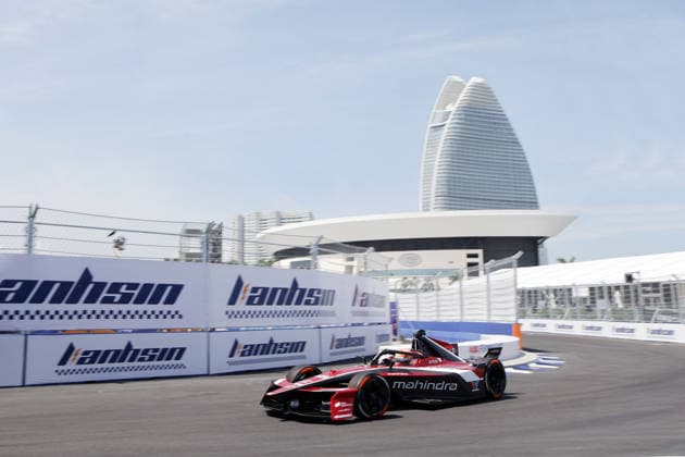 Edoardo Mortara (SUI) Mahindra, Shake down, Sanya E-Prix, China, 19.06.2026, Hainan Insel, China, FIA Formel E Weltmeisterschaft Saison 12,