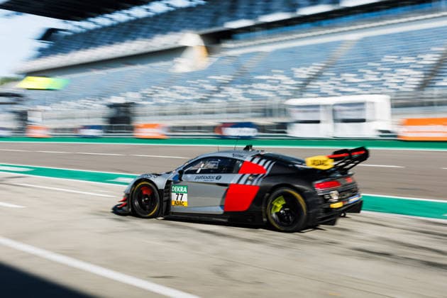ADAC GT Masters, 5. + 6. Rennen DEKRA Lausitzring 2026 77 Audi R8 LMS GT3 EVO II, LIQUI MOLY Team Engstler Motorsport: Robin Rogalski, Simon Connor Primm - picture by Gruppe C Photography Schipkau Lausitzring Brandenburg Deutschland Copyright: xGruppexCxPhotographyx