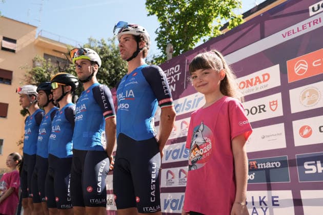 Nazionale Italiana tream during Stage 6 of the Giro Next Gen 2026, from Velletri to Subiaco-Monte Livata, Italy, Friday, June 19, 2026.  Copyright: xMassimoxPaolone LaPressex