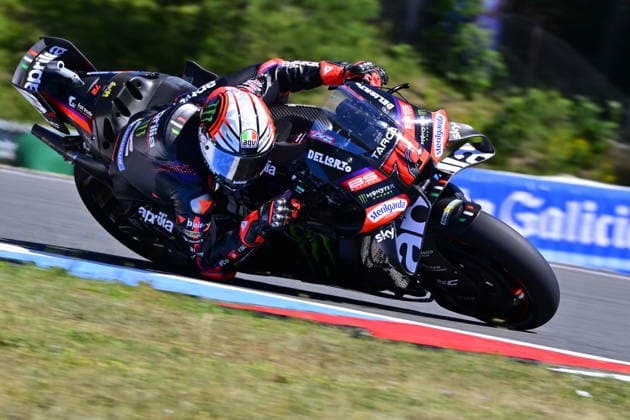 Czech Republic motorcycle Grand Prix, MotoGP World Championship, WM, Weltmeisterschaft Moto2 free practice, in Brno, Czech Republic, on June 19, 2026. Marco Bezzecchi from Italy. (CTKxPhoto VaclavxSalek) CTKPhotoP2026061903595  CTKPhotoP2026061903595