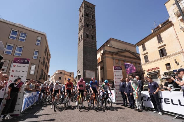 Start the race during Stage 6 of the Giro Next Gen 2026, from Velletri to Subiaco-Monte Livata, Italy, Friday, June 19, 2026.  Copyright: xMassimoxPaolone LaPressex