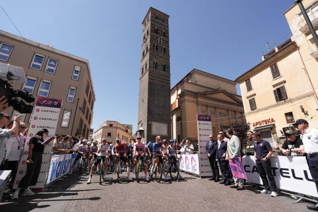 Start the race during Stage 6 of the Giro Next Gen 2026, from Velletri to Subiaco-Monte Livata, Italy, Friday, June 19, 2026.  Copyright: xMassimoxPaolone LaPressex