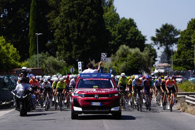 Start the race during Stage 6 of the Giro Next Gen 2026, from Velletri to Subiaco-Monte Livata, Italy, Friday, June 19, 2026.  Copyright: xFabioxFerrari LaPressex