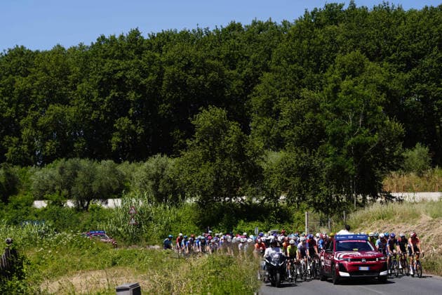 Start the race during Stage 6 of the Giro Next Gen 2026, from Velletri to Subiaco-Monte Livata, Italy, Friday, June 19, 2026.  Copyright: xFabioxFerrari LaPressex