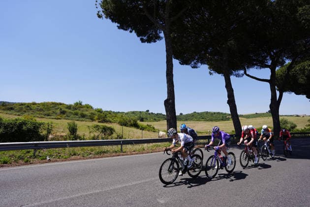 The race during Stage 6 of the Giro Next Gen 2026, from Velletri to Subiaco-Monte Livata, Italy, Friday, June 19, 2026.  Copyright: xFabioxFerrari LaPressex
