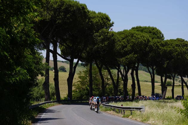 The race during Stage 6 of the Giro Next Gen 2026, from Velletri to Subiaco-Monte Livata, Italy, Friday, June 19, 2026.  Copyright: xFabioxFerrari LaPressex