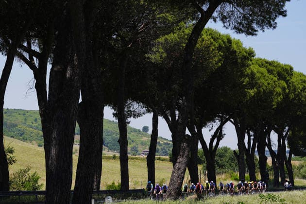 The race during Stage 6 of the Giro Next Gen 2026, from Velletri to Subiaco-Monte Livata, Italy, Friday, June 19, 2026.  Copyright: xFabioxFerrari LaPressex