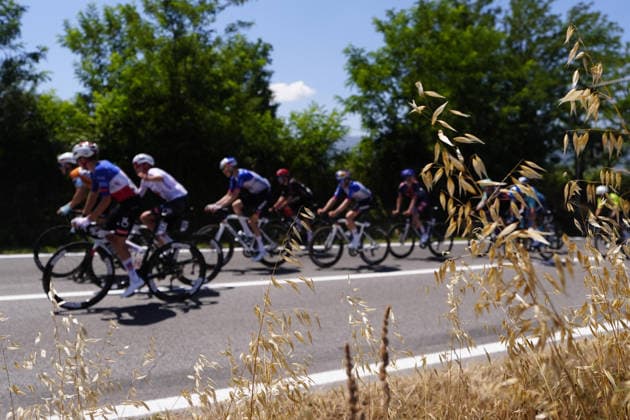The race during Stage 6 of the Giro Next Gen 2026, from Velletri to Subiaco-Monte Livata, Italy, Friday, June 19, 2026.  Copyright: xFabioxFerrari LaPressex