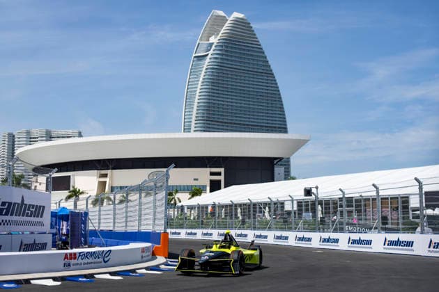2026 FORMULA E SANYA ePRIX 28 DRUGOVICH Felipe (bra), Andretti Formula E, Porsche 99X Electric, action during the 2026 Sanya ePrix, 11th round of the 2025-26 ABB FIA Formula E World Championship, WM, Weltmeisterschaft on the Sanya Street Circuit from June 18 to 20, 2026 in Sanya, China - SanyaChina  Copyright: xJULIENxDELFOSSEx
