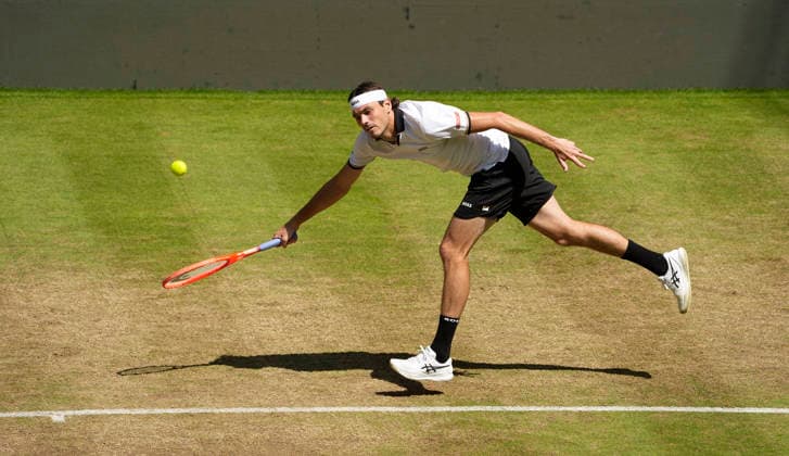 photo : Taylor FRITZ (USA) Tennis-Turnier Terra Wortmann Cup im Gerry Weber Sportpark in Halle Westfalen - Viertelfinales - am Fr. 19.06.2026