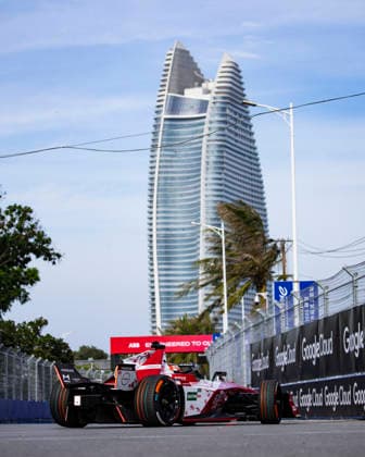 2026 FORMULA E SANYA ePRIX 23 NATO Norman (fra), Nissan Formula E Team, Nissan e-4ORCE 05, action during the 2026 Sanya ePrix, 11th round of the 2025-26 ABB FIA Formula E World Championship, WM, Weltmeisterschaft on the Sanya Street Circuit from June 18 to 20, 2026 in Sanya, China - SanyaChina  Copyright: xJULIENxDELFOSSEx