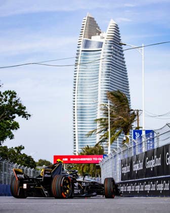 2026 FORMULA E SANYA ePRIX 07 GUNTHER Maximilian (ger), DS Penske, DS E-Tense FE25, action during the 2026 Sanya ePrix, 11th round of the 2025-26 ABB FIA Formula E World Championship, WM, Weltmeisterschaft on the Sanya Street Circuit from June 18 to 20, 2026 in Sanya, China - SanyaChina  Copyright: xJULIENxDELFOSSEx