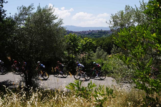The race during Stage 6 of the Giro Next Gen 2026, from Velletri to Subiaco-Monte Livata, Italy, Friday, June 19, 2026.  Copyright: xFabioxFerrari LaPressex