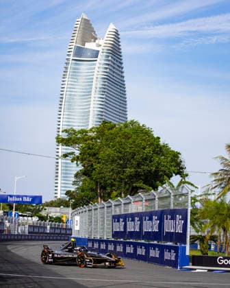 2026 FORMULA E SANYA ePRIX 07 GUNTHER Maximilian (ger), DS Penske, DS E-Tense FE25, action during the 2026 Sanya ePrix, 11th round of the 2025-26 ABB FIA Formula E World Championship, WM, Weltmeisterschaft on the Sanya Street Circuit from June 18 to 20, 2026 in Sanya, China - SanyaChina  Copyright: xJULIENxDELFOSSEx