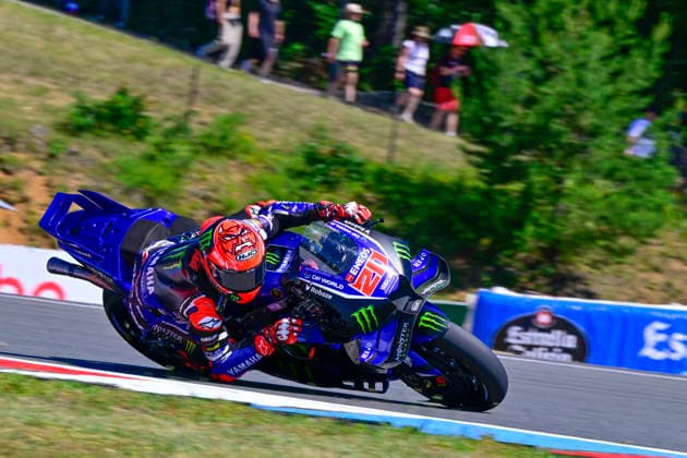 Czech Republic motorcycle Grand Prix, MotoGP World Championship, WM, Weltmeisterschaft in Brno, Czech Republic, on June 19, 2026. Fabio Quartararo from France. (CTKxPhoto VaclavxSalek) CTKPhotoP2026061904254  CTKPhotoP2026061904254