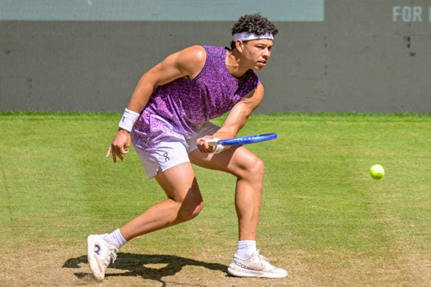 Ben Shelton USA 19.06.2026 ¢ Tennis ¢ TERRA WORTMANN OPEN ¢ ATP, Tennis Herren 500, heristo-arena-Halle (Westfalen), TERRA WORTMANN OPEN, NRW Germany