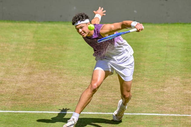 Ben Shelton USA 19.06.2026 ¢ Tennis ¢ TERRA WORTMANN OPEN ¢ ATP, Tennis Herren 500, heristo-arena-Halle (Westfalen), TERRA WORTMANN OPEN, NRW Germany
