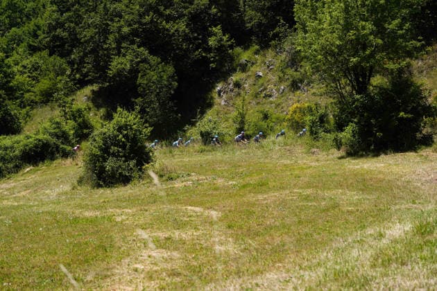 The race during Stage 6 of the Giro Next Gen 2026, from Velletri to Subiaco-Monte Livata, Italy, Friday, June 19, 2026.  Copyright: xFabioxFerrari LaPressex