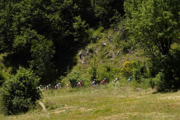 The race during Stage 6 of the Giro Next Gen 2026, from Velletri to Subiaco-Monte Livata, Italy, Friday, June 19, 2026.  Copyright: xFabioxFerrari LaPressex