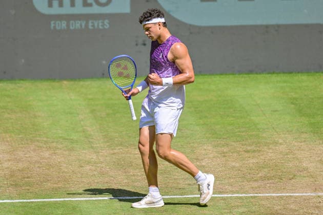 Ben Shelton USA 19.06.2026 ¢ Tennis ¢ TERRA WORTMANN OPEN ¢ ATP, Tennis Herren 500, heristo-arena-Halle (Westfalen), TERRA WORTMANN OPEN, NRW Germany
