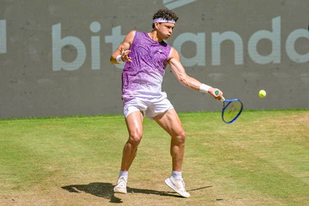Ben Shelton USA 19.06.2026 ¢ Tennis ¢ TERRA WORTMANN OPEN ¢ ATP, Tennis Herren 500, heristo-arena-Halle (Westfalen), TERRA WORTMANN OPEN, NRW Germany
