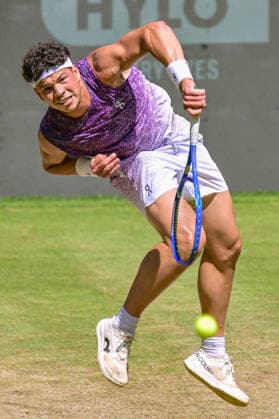 Ben Shelton USA 19.06.2026 ¢ Tennis ¢ TERRA WORTMANN OPEN ¢ ATP, Tennis Herren 500, heristo-arena-Halle (Westfalen), TERRA WORTMANN OPEN, NRW Germany