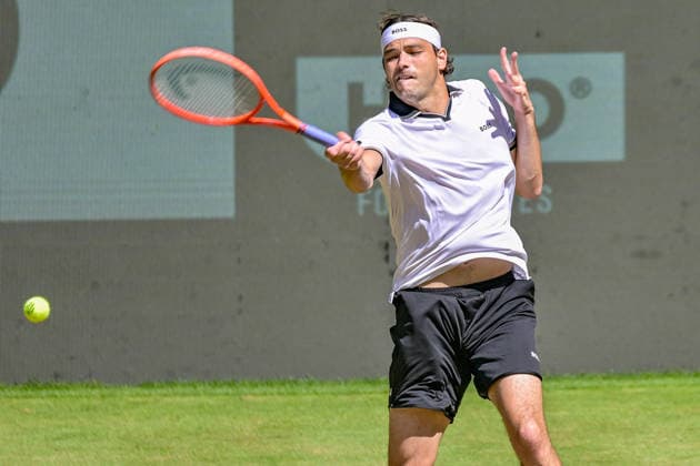 Taylor Fritz USA 19.06.2026 ¢ Tennis ¢ TERRA WORTMANN OPEN ¢ ATP, Tennis Herren 500, heristo-arena-Halle (Westfalen), TERRA WORTMANN OPEN, NRW Germany