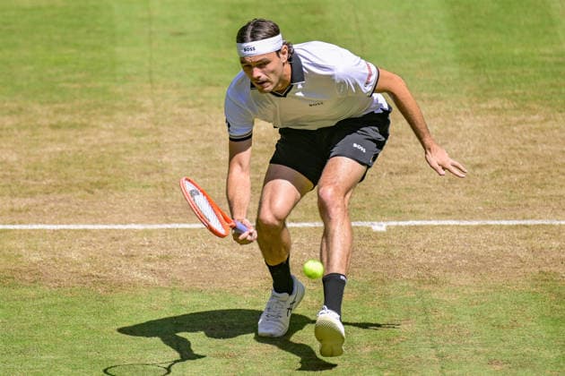 Taylor Fritz USA 19.06.2026 ¢ Tennis ¢ TERRA WORTMANN OPEN ¢ ATP, Tennis Herren 500, heristo-arena-Halle (Westfalen), TERRA WORTMANN OPEN, NRW Germany