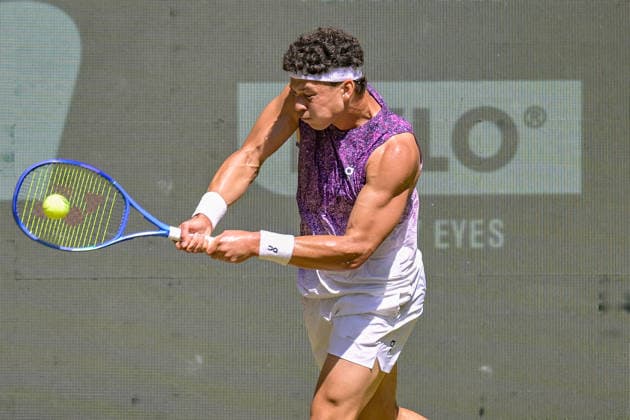 Ben Shelton USA 19.06.2026 ¢ Tennis ¢ TERRA WORTMANN OPEN ¢ ATP, Tennis Herren 500, heristo-arena-Halle (Westfalen), TERRA WORTMANN OPEN, NRW Germany