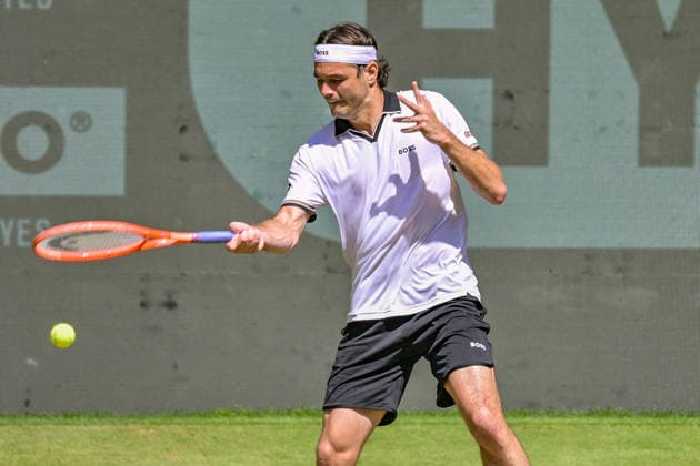 Taylor Fritz USA 19.06.2026 ¢ Tennis ¢ TERRA WORTMANN OPEN ¢ ATP, Tennis Herren 500, heristo-arena-Halle (Westfalen), TERRA WORTMANN OPEN, NRW Germany