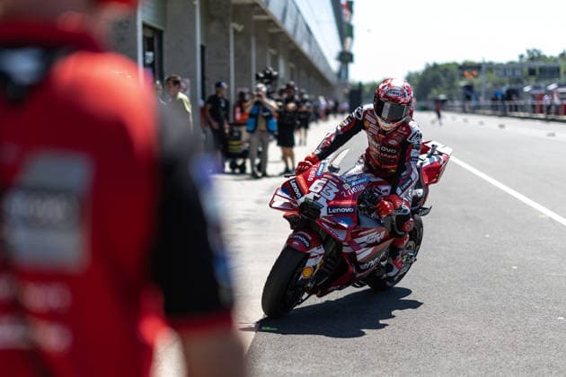 Foto IPP Enrico Schiavi Brno - Ostrova?ice 19-06-2025 MotoGP Gran Premio Motociclismo della Repubblica Ceca 2026 FP1 nella foto: Francesco Bagnaia - Ducati Lenovo Team Brno - Ostrova?ice italy REPUBBLICA CECA ITALY  Copyright: xR4924_italyphotopressx