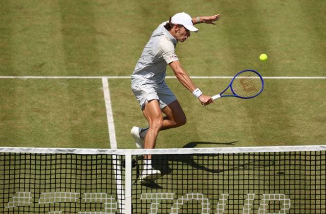 Alex de Minaur of Australia in action HSBC Queen s Club Championships, Day Fourteen, Tennis, Queen s Club, West Kensington, London, UK - 19 Jun 2026London Queen s Club United Kingdom  Copyright: xEllaxLing Shutterstockx 16929306i