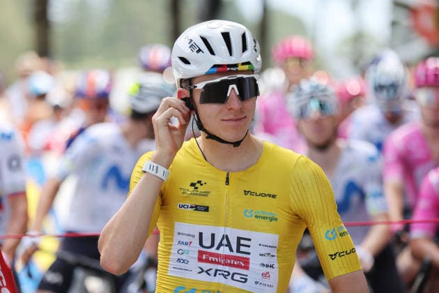 19.06.2026 Bad Ragaz , SCHWEIZ, Tour de Suisse 3.Etappe Bad Ragaz - Bad Ragaz Tadej Pogacar SLO Team UAE Emirates