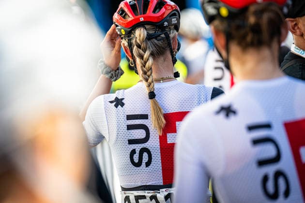 CALUORI Ginia: Tour de Suisse - Women 2026 - 3. Stage CALUORI Ginia ( SUI ) Swiss Cycling Querformat - quer - horizontal - Landscape - Event Veranstaltung: Tour de Suisse - 3. Stage - Elite Women - Category Kategorie: Cycling - Road cycling, Rad, Radsport, Strasse - Cycling Tour - Elite Women - WWT - Location Ort: Europe Switzerland - Start & Finish: Bad Ragaz - Discipline: Road Race ( RR ) - Cycling Tour - Distance: 120,8 km - Date Datum: 19.06.2026 Friday -