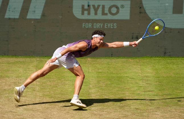 photo : Ben SHELTON (USA) Tennis-Turnier Terra Wortmann Cup im Gerry Weber Sportpark in Halle Westfalen - Viertelfinales - am Fr. 19.06.2026