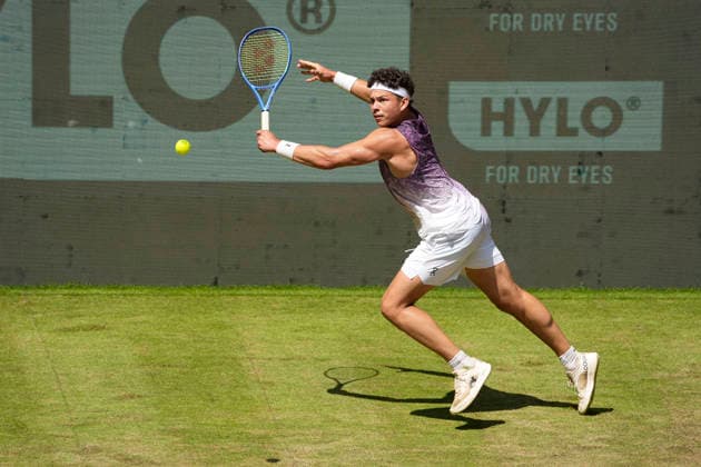 photo : Ben SHELTON (USA) Tennis-Turnier Terra Wortmann Cup im Gerry Weber Sportpark in Halle Westfalen - Viertelfinales - am Fr. 19.06.2026