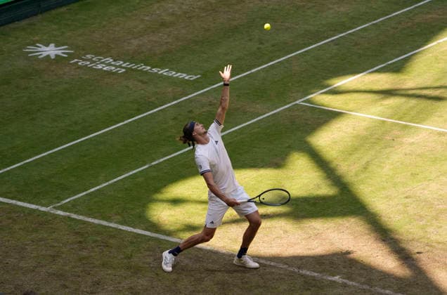 photo : Alexander ZVEREV (GER) Tennis-Turnier Terra Wortmann Cup im Gerry Weber Sportpark in Halle Westfalen - Viertelfinales - am Fr. 19.06.2026