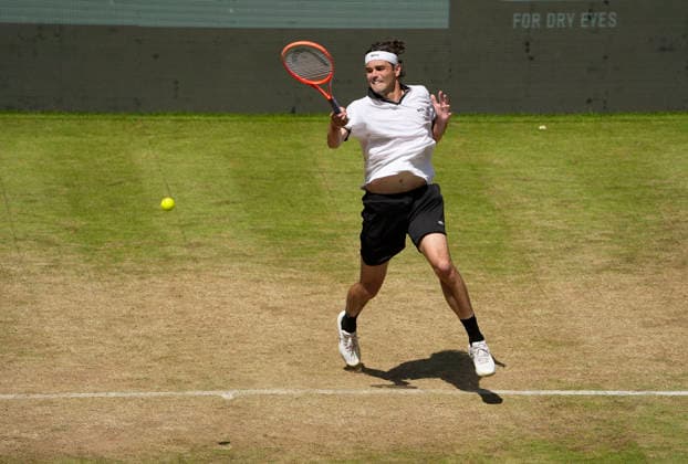 photo : Taylor FRITZ (USA) Tennis-Turnier Terra Wortmann Cup im Gerry Weber Sportpark in Halle Westfalen - Viertelfinales - am Fr. 19.06.2026