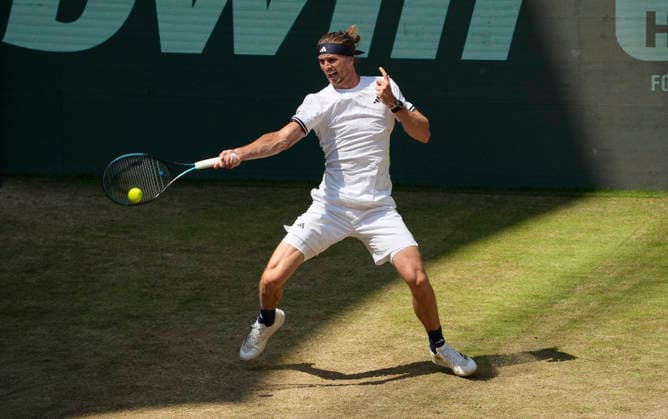 photo : Alexander ZVEREV (GER) Tennis-Turnier Terra Wortmann Cup im Gerry Weber Sportpark in Halle Westfalen - Viertelfinales - am Fr. 19.06.2026