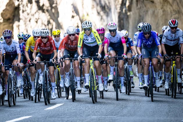 COUPLAND Mackenzie: Tour de Suisse - Women 2026 - 3. Stage COUPLAND Mackenzie ( AUS ) Liv AlUla Jayco Querformat - quer - horizontal - Landscape - Event Veranstaltung: Tour de Suisse - 3. Stage - Elite Women - Category Kategorie: Cycling - Road cycling, Rad, Radsport, Strasse - Cycling Tour - Elite Women - WWT - Location Ort: Europe Switzerland - Start & Finish: Bad Ragaz - Discipline: Road Race ( RR ) - Cycling Tour - Distance: 120,8 km - Date Datum: 19.06.2026 Friday -