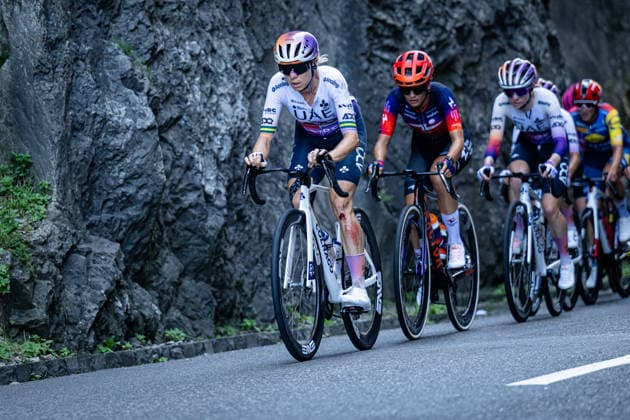 CHAPMAN Brodie: Tour de Suisse - Women 2026 - 3. Stage CHAPMAN Brodie ( AUS ) UAE Team ADQ Querformat - quer - horizontal - Landscape - Event Veranstaltung: Tour de Suisse - 3. Stage - Elite Women - Category Kategorie: Cycling - Road cycling, Rad, Radsport, Strasse - Cycling Tour - Elite Women - WWT - Location Ort: Europe Switzerland - Start & Finish: Bad Ragaz - Discipline: Road Race ( RR ) - Cycling Tour - Distance: 120,8 km - Date Datum: 19.06.2026 Friday -