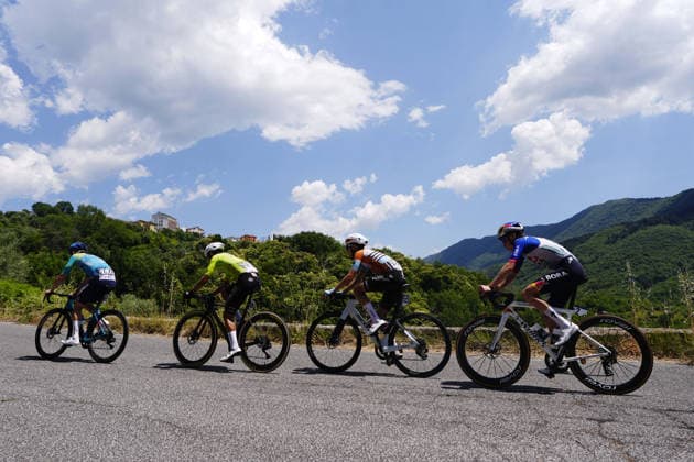 The race during Stage 6 of the Giro Next Gen 2026, from Velletri to Subiaco-Monte Livata, Italy, Friday, June 19, 2026.  Copyright: xFabioxFerrari LaPressex