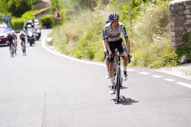 Italy s Lorenzo Mark Finn of Red Bull - Bora - Hansgrohe Rookies during Stage 6 of the Giro Next Generation from Velletri - Subiaco to Monte Livata Italy, June 19, 2026(Photo Fabio Ferrari LaPresse)  Copyright: xFabioxFerrarix LaPressex