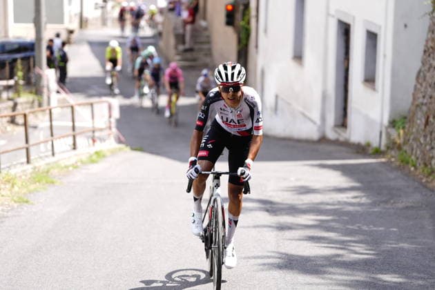 Netherlands Daan Dijkman of UAE Team Emirates Gen-Z during Stage 6 of the Giro Next Generation from Velletri - Subiaco to Monte Livata Italy, June 19, 2026(Photo Fabio Ferrari LaPresse)  Copyright: xFabioxFerrarix LaPressex
